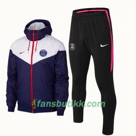 PSG Trenings Windrunner Set Blå Hvit 2018-2019